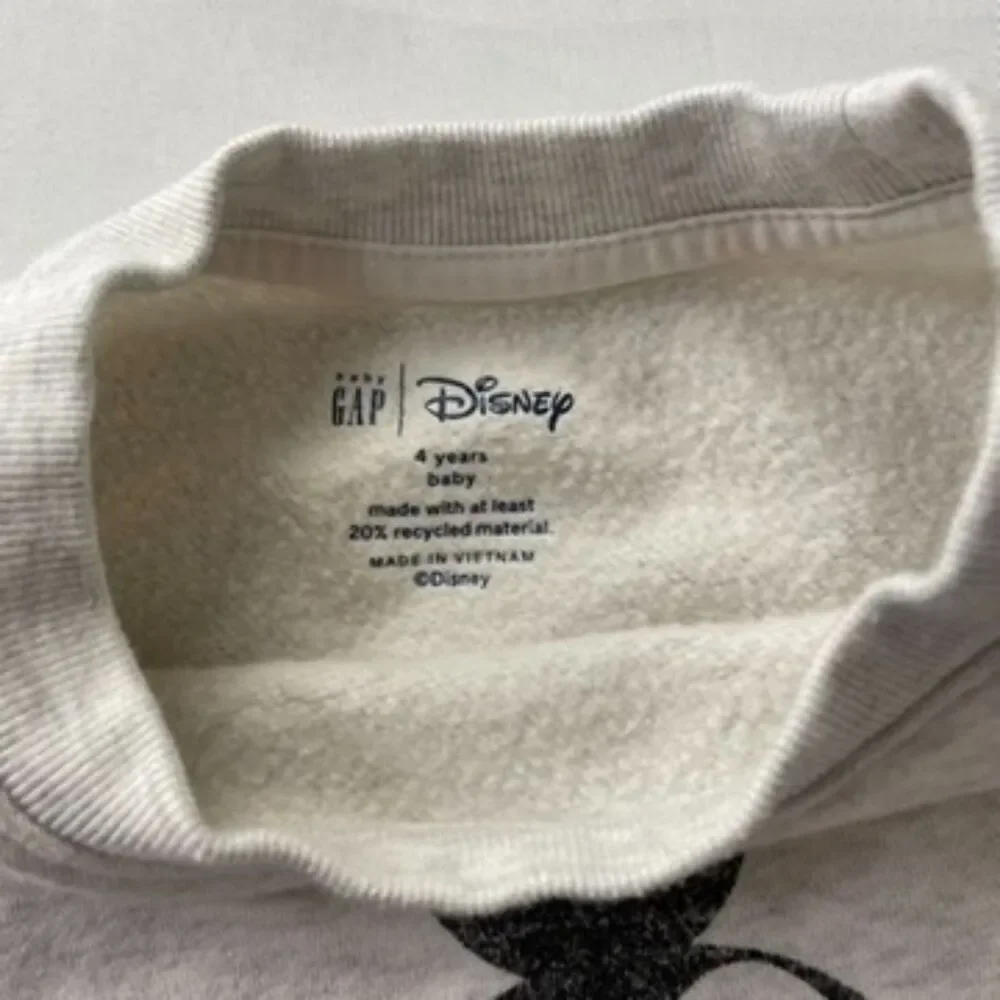 Gap × Disney Baby & Toddler VintageSoft Sweatshirt - 4T - Mickey Mouse